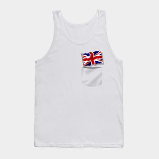 Pocket Union Jack Tank Top